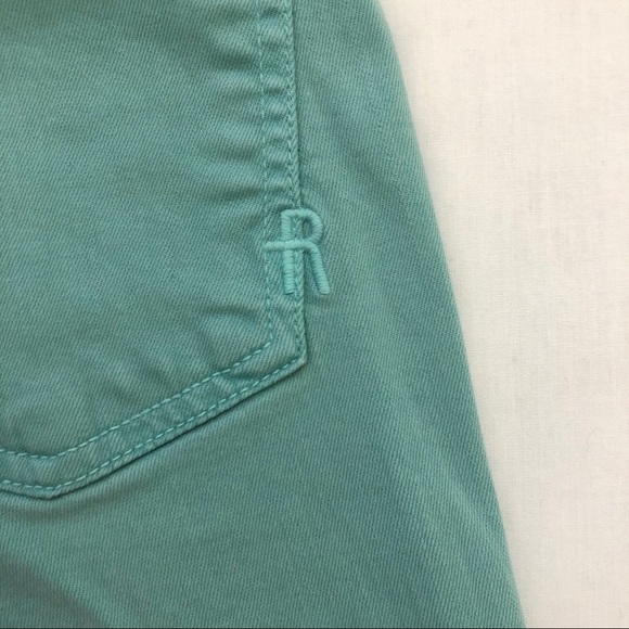 Rich & Skinny teal blue mid rise skinny jeans 29 - Picture 6 of 8